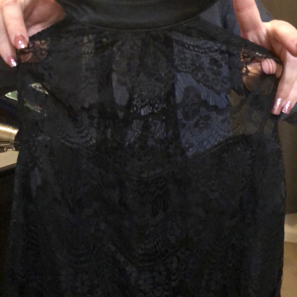 Lace dress tank